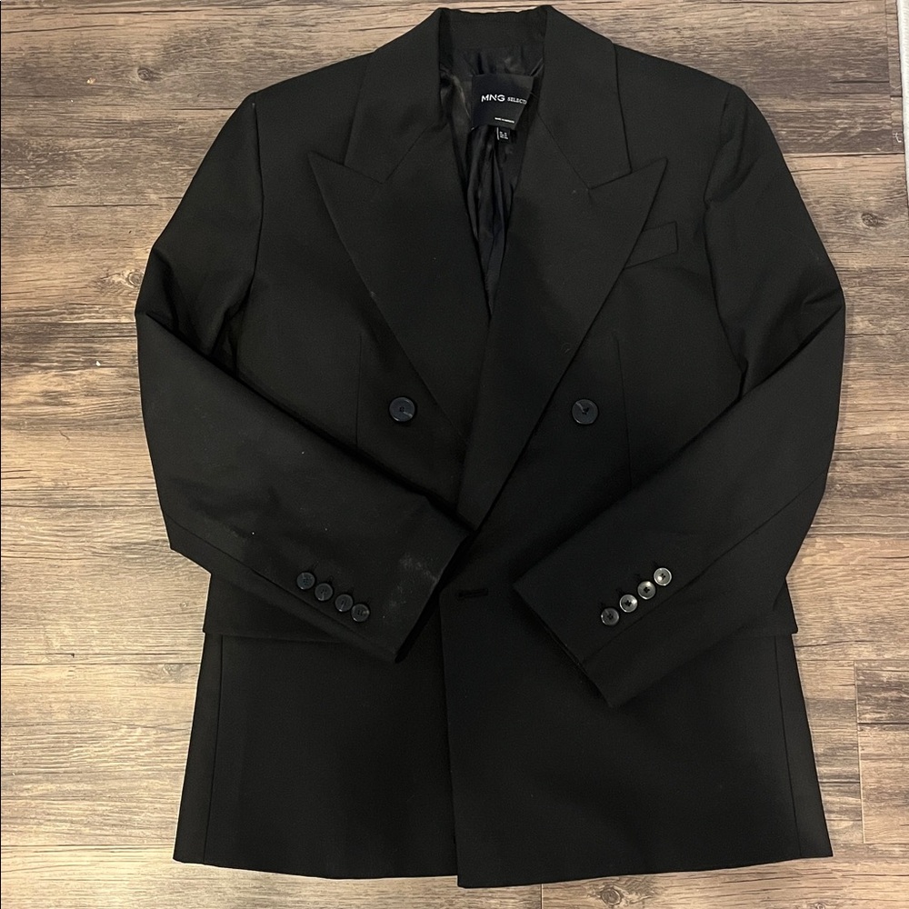 MANGO x Kaia Gerber Wool Blend Blazer - Picture 7 of 7